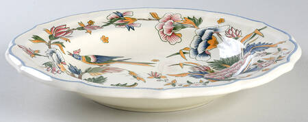 Corne D'Abondance Large Rim Soup Bowl