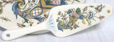 Corne D'Abondance Solid Ceramic Pie/Cake Server