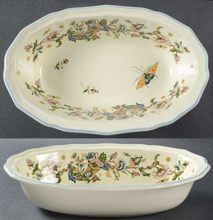 Corne D'Abondance 10" Oval Vegetable Bowl