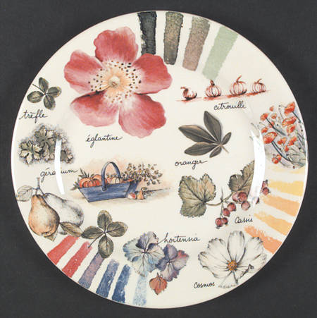 Couleurs Du Temps Cake Plate