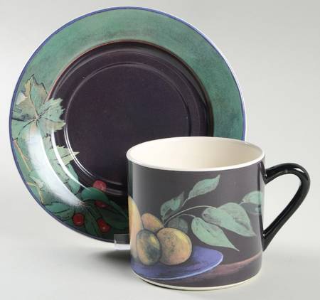Cueillette Breakfast Cup & Saucer Set