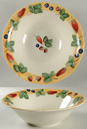 Farandole 12" Large Salad Serving Bowl