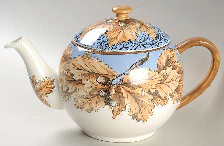 Feuilles De Chene Teapot & Lid