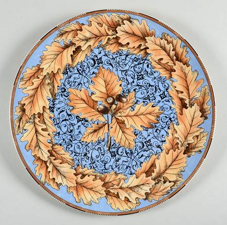 Feuilles De Chene 12" Chop Plate (Round Platter)