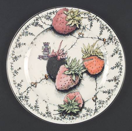 Fraises En Folie Salad Plate