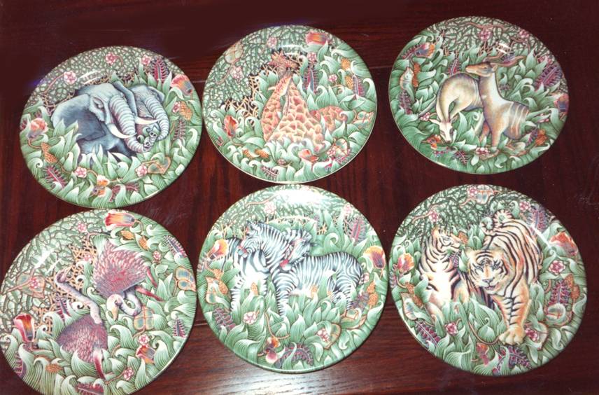 La Jungle Dinner Plate