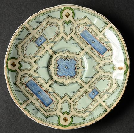 Les Jardins D'Eau Saucer for Demitasse Cup
