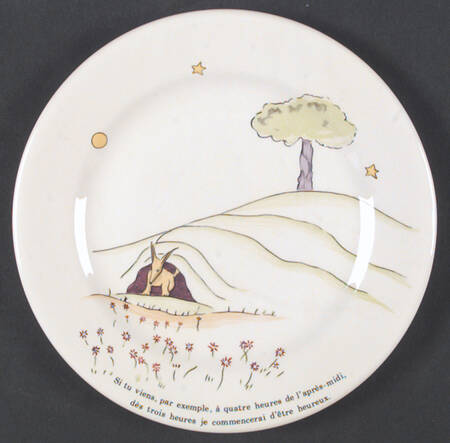 Le Petit Prince Salad/Dessert Plate