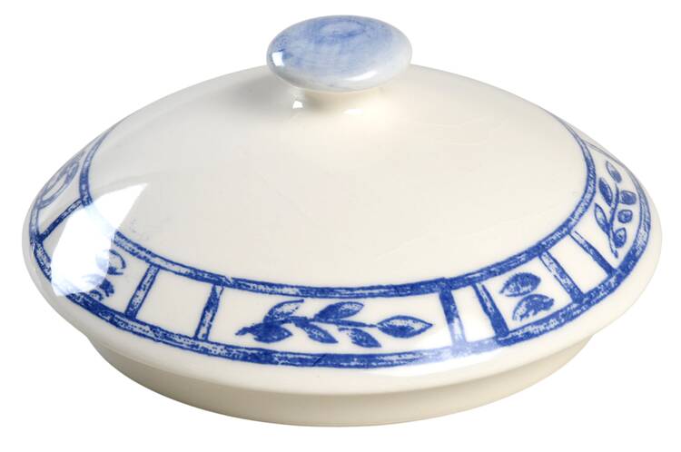 Oiseau Bleu Lid for Sugar Bowl