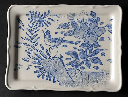 Oiseau Bleu Butter Tray