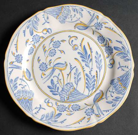 Oiseau Lyre Salad/Dessert Plate