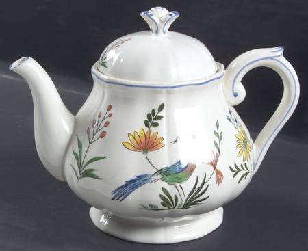 Oiseaux de Paradis Teapot & Lid