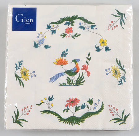 Oiseaux de Paradis Package of Paper Luncheon Napkins