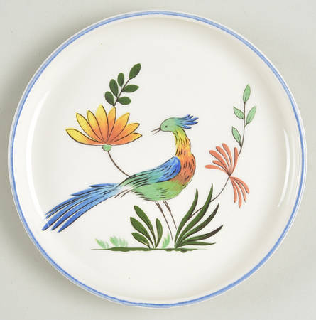 Oiseaux de Paradis Wine Bottle Coaster