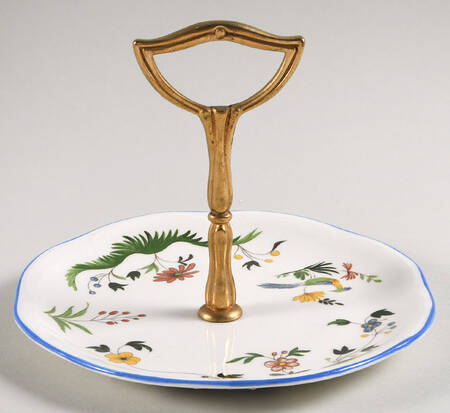 Oiseaux de Paradis Tidbit Plate