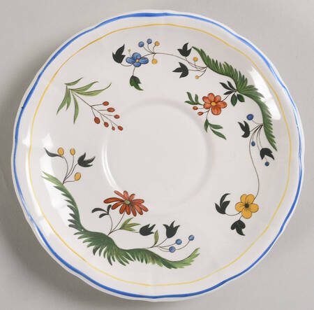 Oiseaux de Paradis Saucer for Oversized Cup