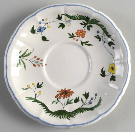 Oiseaux de Paradis Saucer for Breakfast Cup