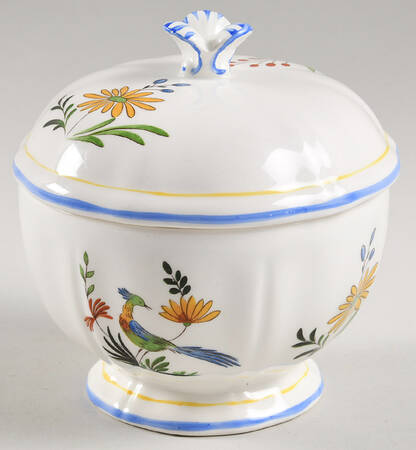 Oiseaux de Paradis Sugar Bowl & Lid