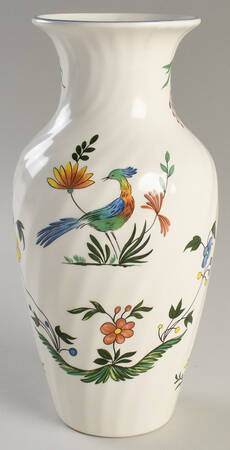 Oiseaux de Paradis 10" Vase