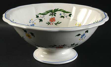 Oiseaux de Paradis 11" Round Vegetable Bowl