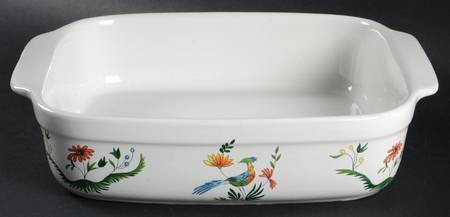 Oiseaux de Paradis 10" Square Baker
