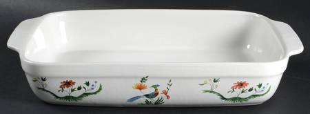 Oiseaux de Paradis 14" Rectangular Baker