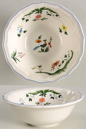 Oiseaux de Paradis Large Soup/Cereal Bowl