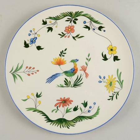 Oiseaux de Paradis Plate Wall