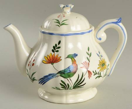 Oiseaux de Paradis Mini Teapot & Lid