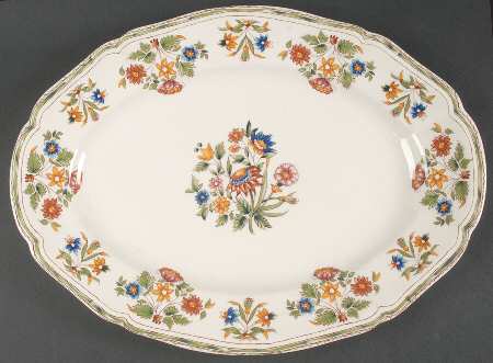 Olerys 15" Oval Serving Platter