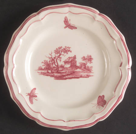 Paysages Rose Bread & Butter Plate