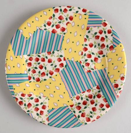 Patchwork Salad Plate