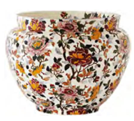 Pivoines Extra Large Cachepot