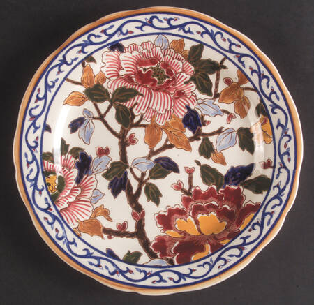 Pivoines Dessert/Pie Plate