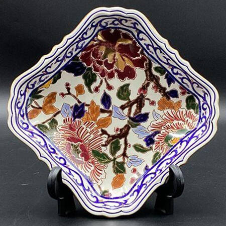 Pivoines 6" Square Bowl