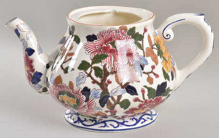 Pivoines Teapot No Lid