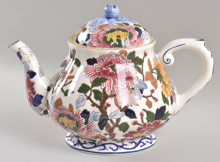 Pivoines Teapot & Lid