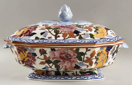 Pivoines Tureen &  Lid