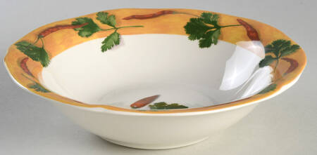 Poivre Et Sel Yellow Coupe Cereal Bowl