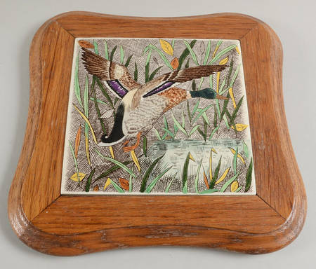 Rambouillet Wood Frame Trivet