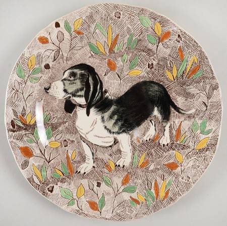 Rambouillet Dessert Luncheon Plate by Faiencerie De Gien