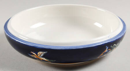 Renaissance Fond Blue 6" Candy Box No Lid