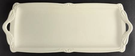 Rocaille (Cream) Tray-Oblong 15"