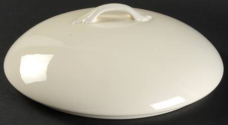 Rocaille (Cream) Lid for Round Vegetable