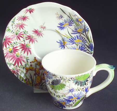 Tamarin Flat Demitasse Cup & Saucer Set