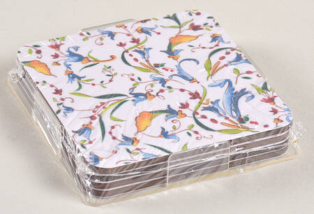 Toscana Acrylic Coaster - Set of 4 & Holder