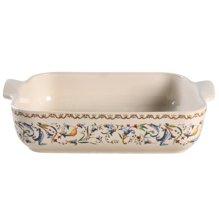 Toscana 12" Rectangular Baker by Faiencerie De Gien