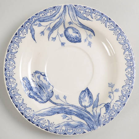 Tulipes Saucer for Breakfast Cup