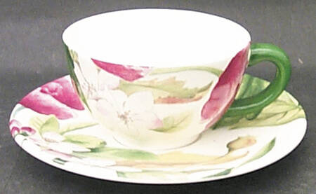 Volupte Flat Demitasse Cup & Saucer Set