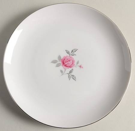 Petite Rose Salad Plate